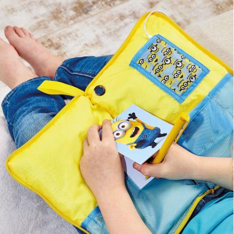 Minions Hide n Sleep 2 in 1 Cushion & iPod Storage Extra Image 1